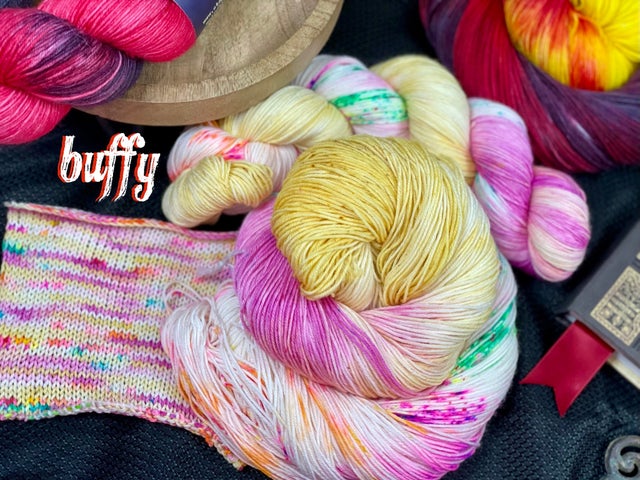 CERAMIC PINK Tonal yarn, kettle dyed yarn, indie dyed yarn, pink